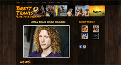 Desktop Screenshot of brett-travis.com